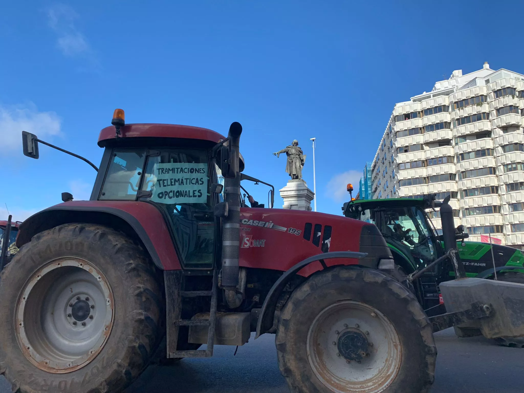 Tractorada en León