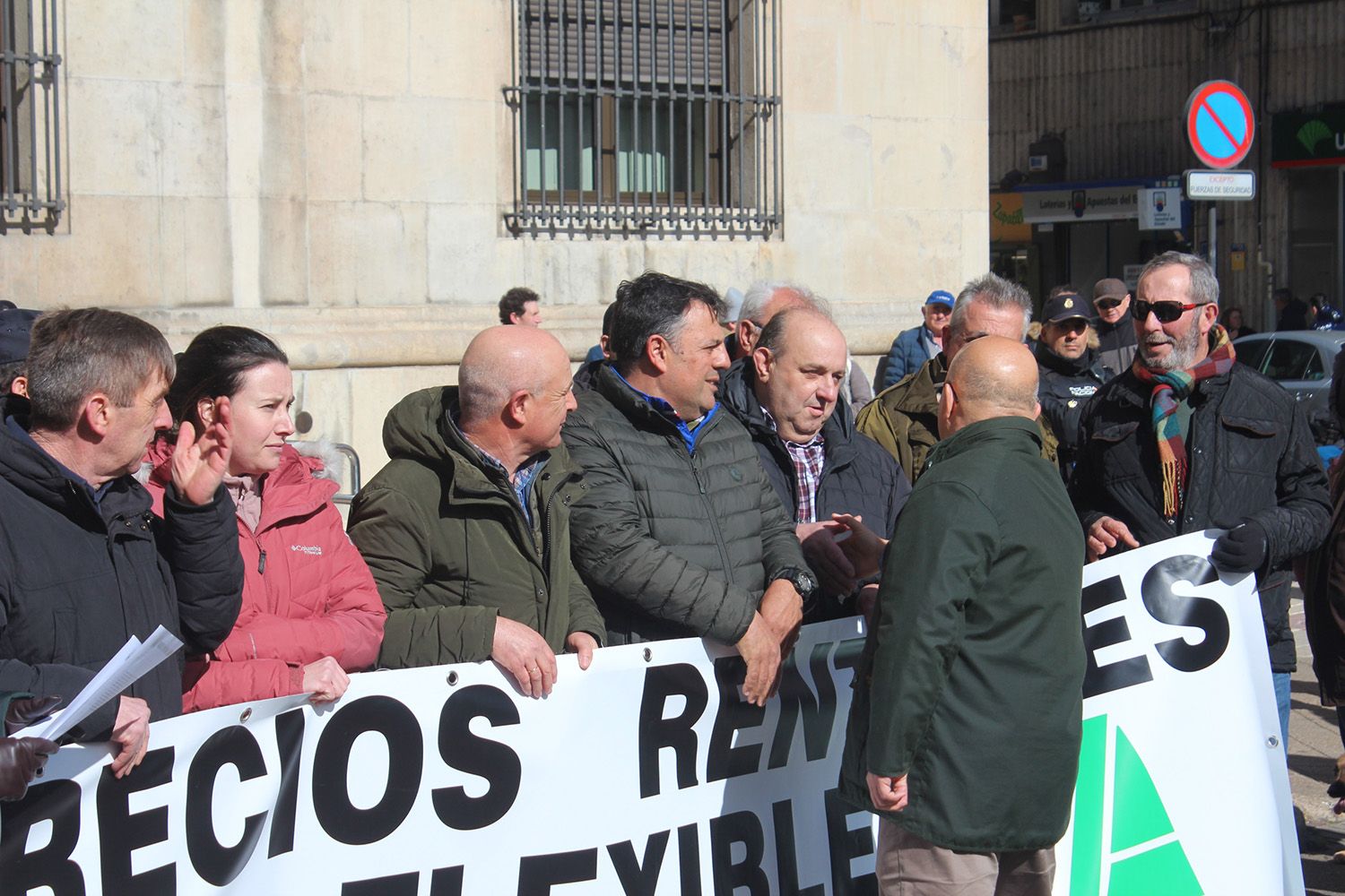 Tractorada convocada por las OPAS en León