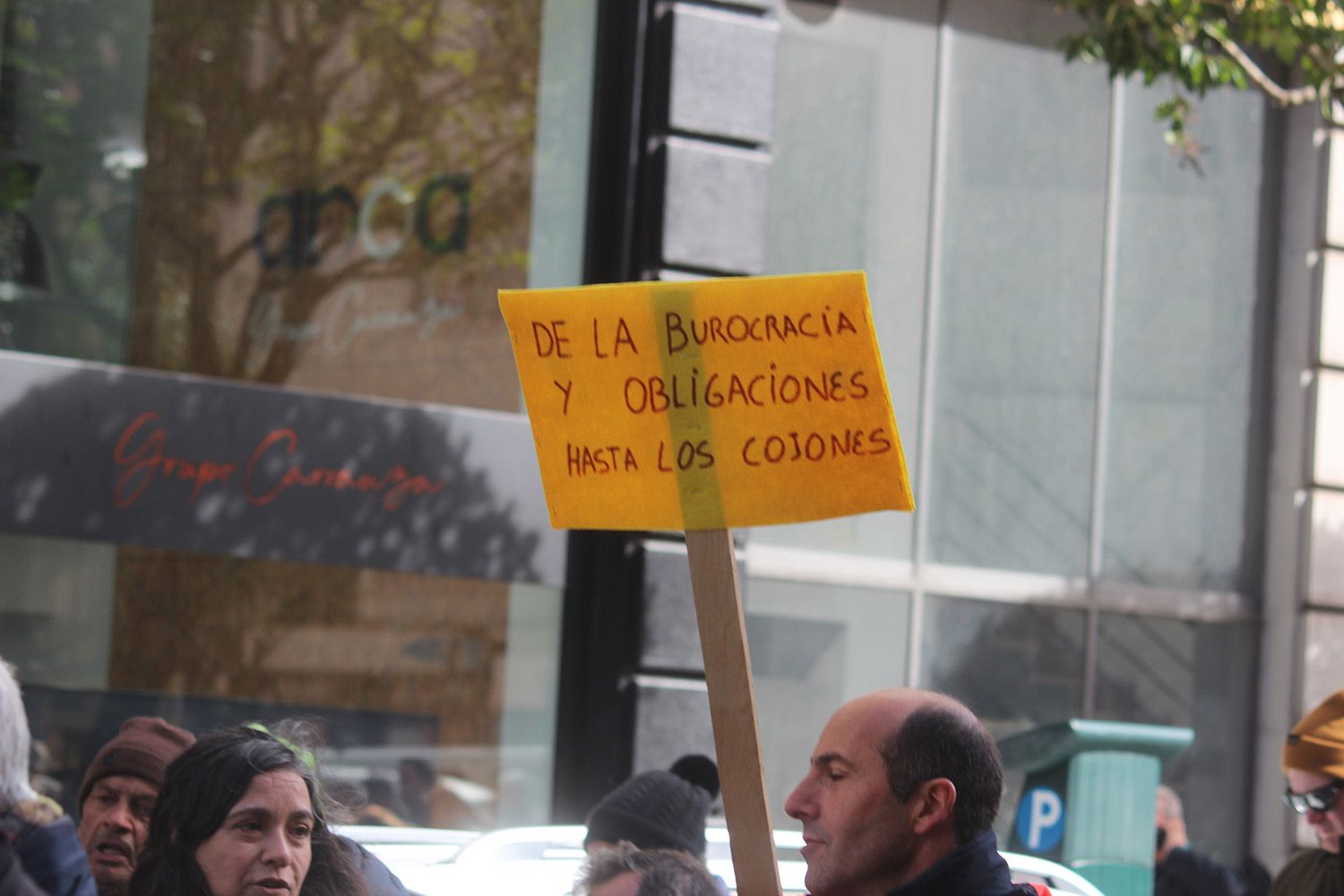 Tractorada convocada por las OPAS en León