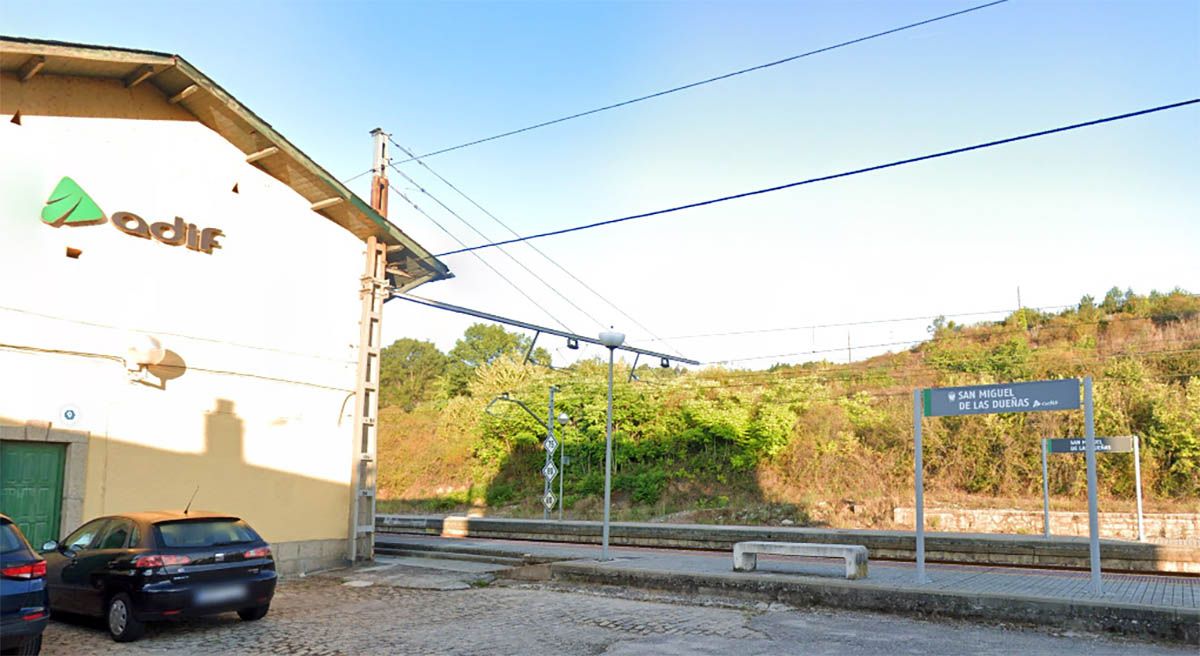 estacion tren san miguel de las dueñas