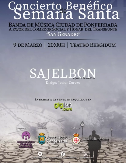 Concierto de Semana Santa de la Banda de Música Ciudad de Ponferrada