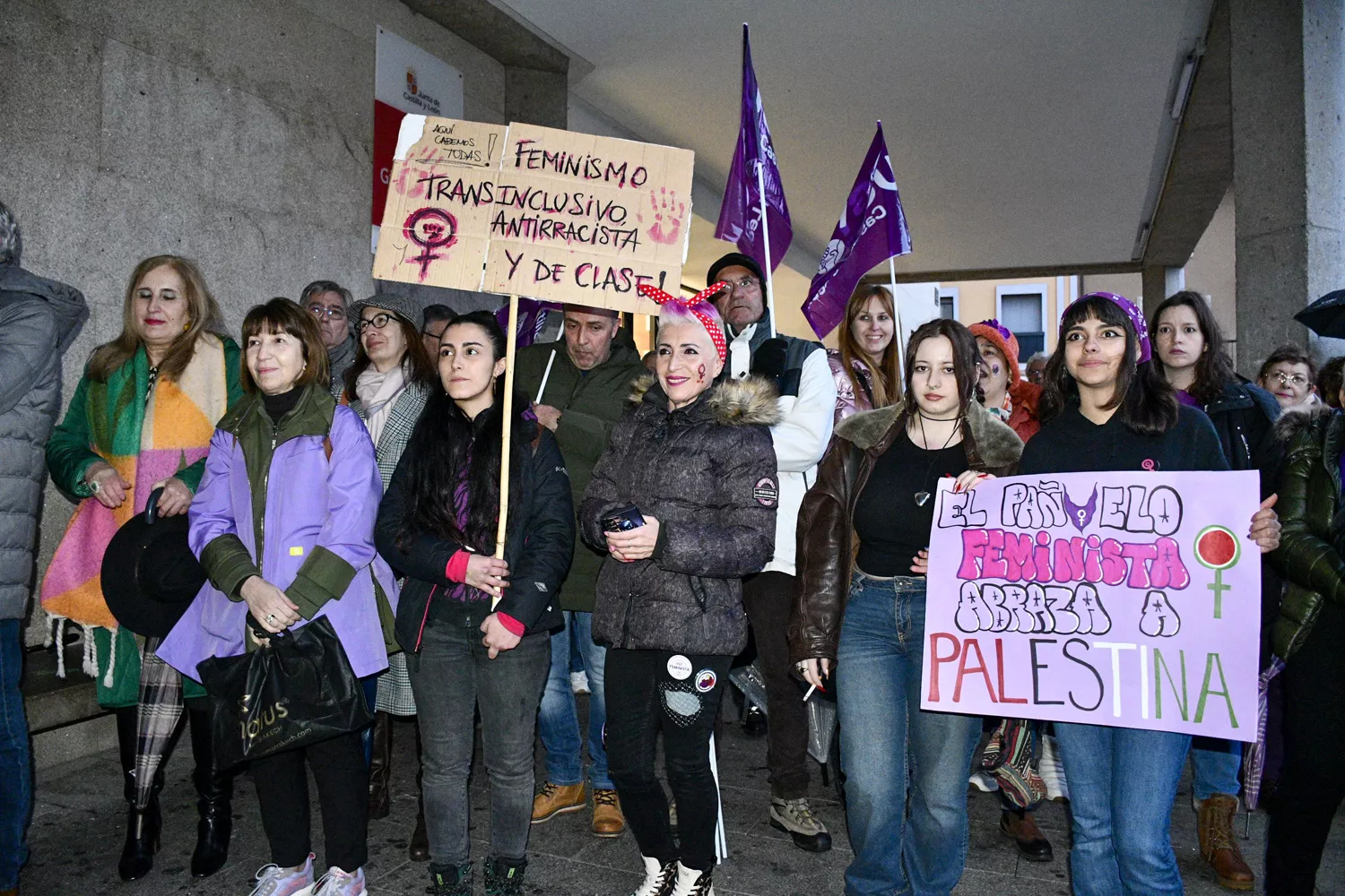 Concentraciones por el 8M en Ponferrada