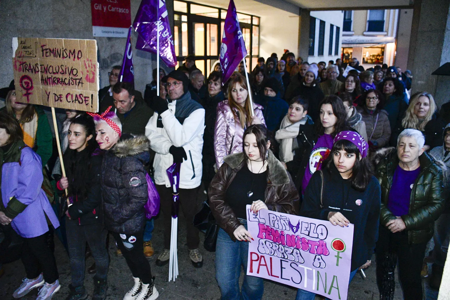 Concentraciones por el 8M en Ponferrada