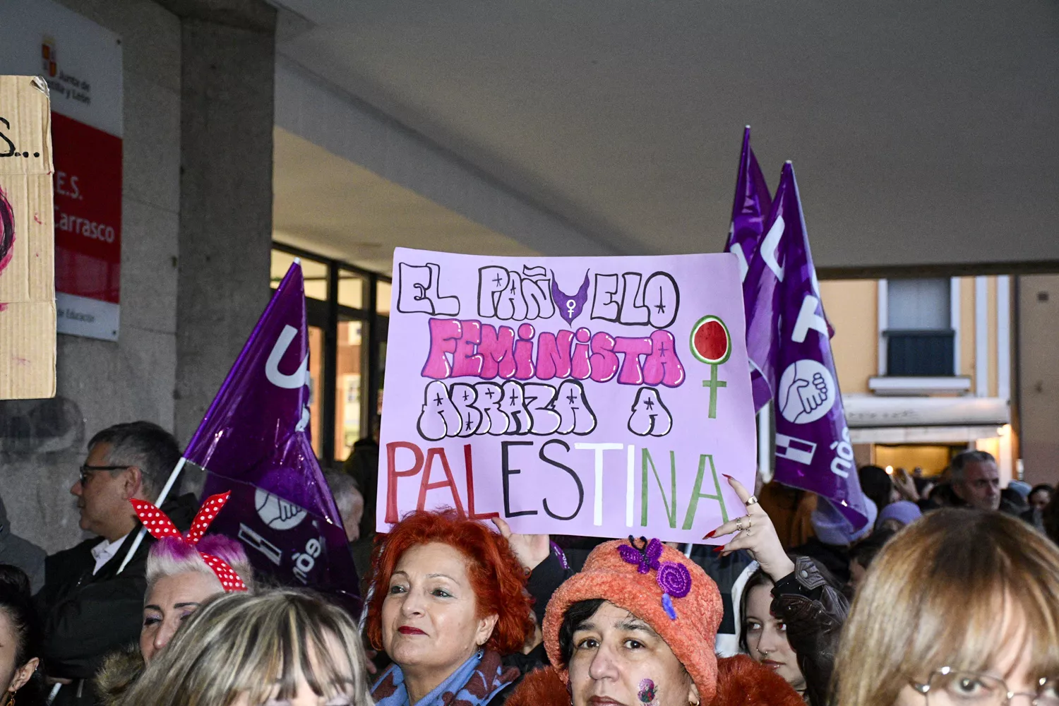 Concentraciones por el 8M en Ponferrada