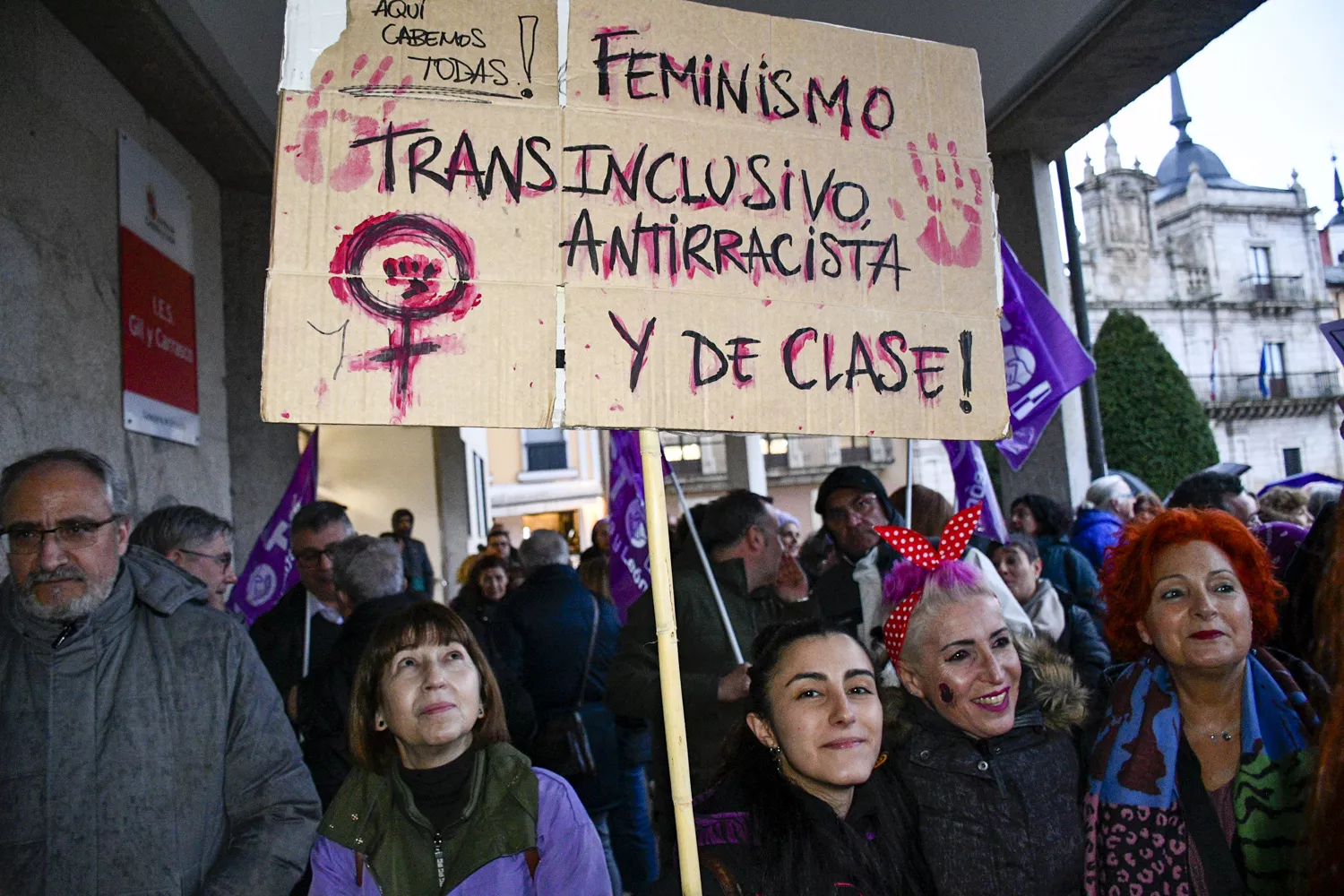 Concentraciones por el 8M en Ponferrada