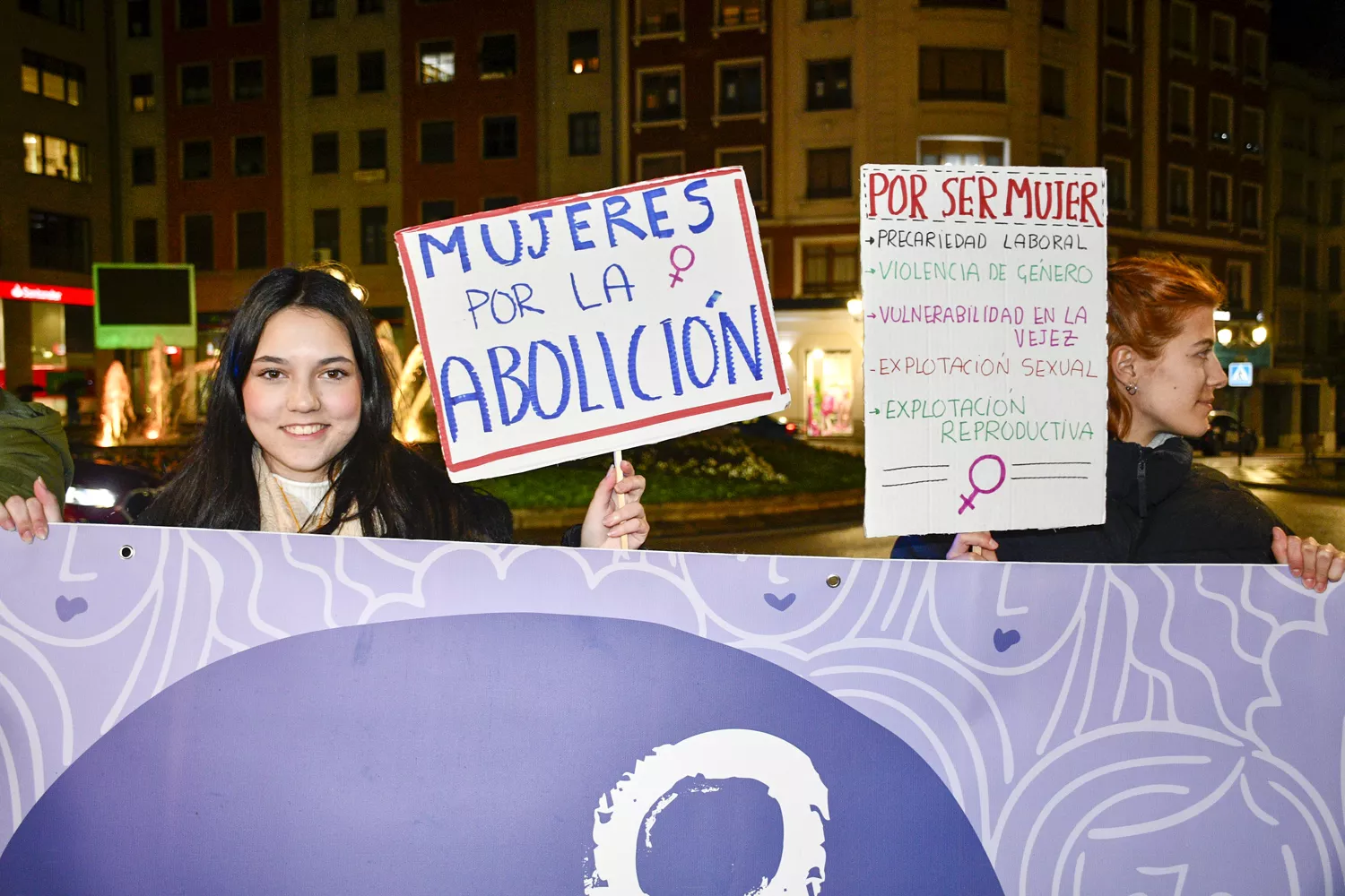 Concentraciones por el 8M en Ponferrada