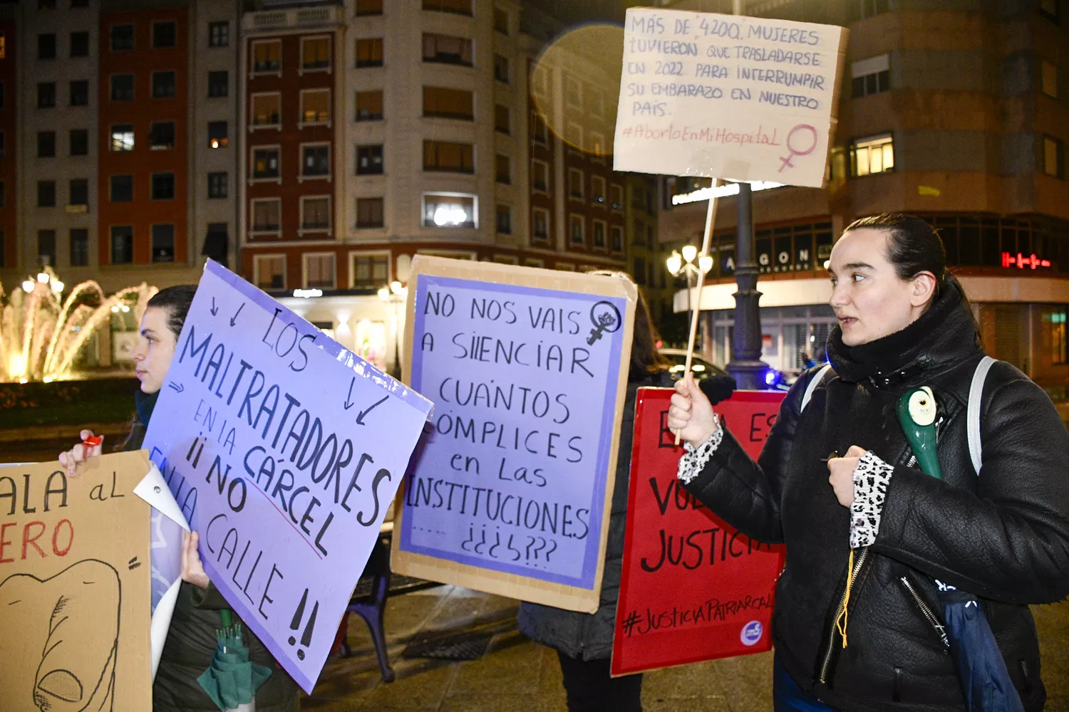 Concentraciones por el 8M en Ponferrada