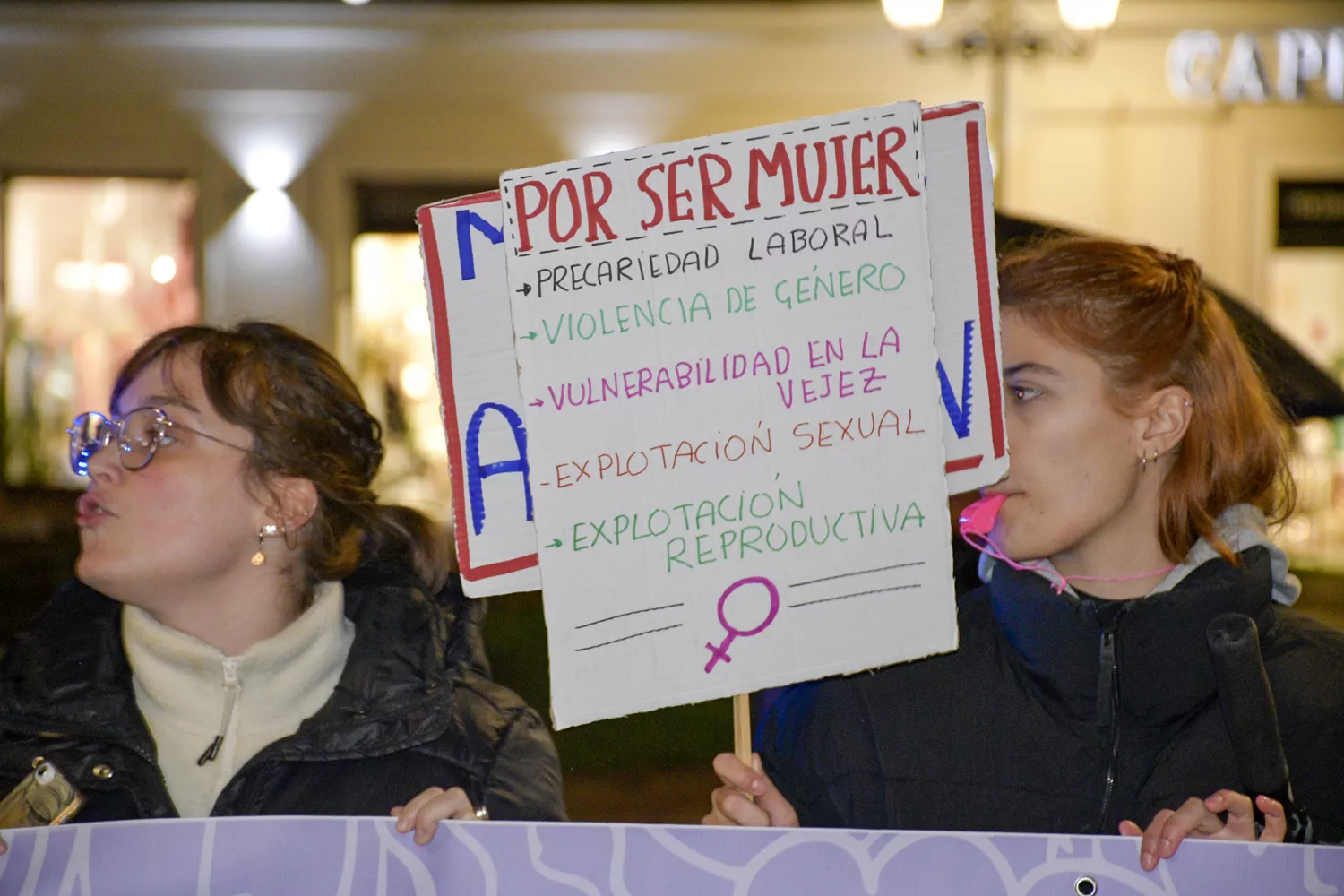 Concentraciones por el 8M en Ponferrada