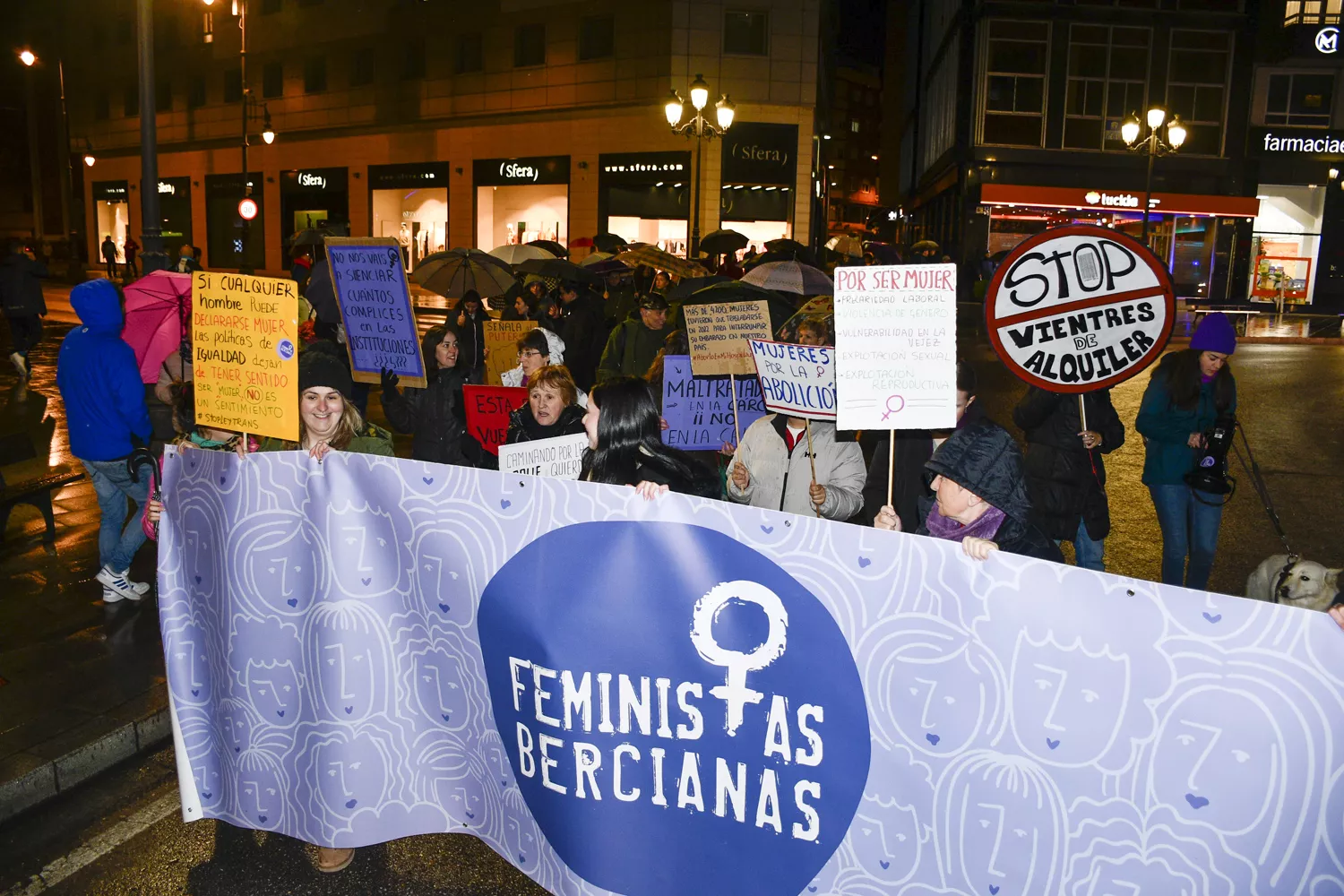 Concentraciones por el 8M en Ponferrada