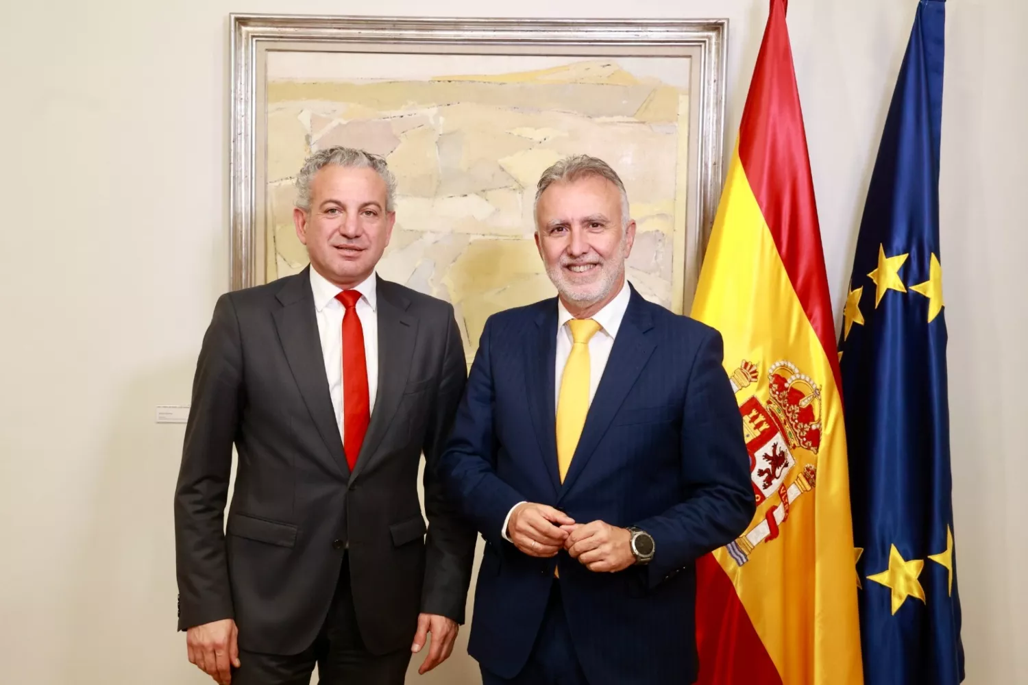  Nicanor Sen, delegado del Gobierno en Castilla y León junto conÁngel Víctor Torres, ministro de Política Territorial y Memoria Democrática | ICAL