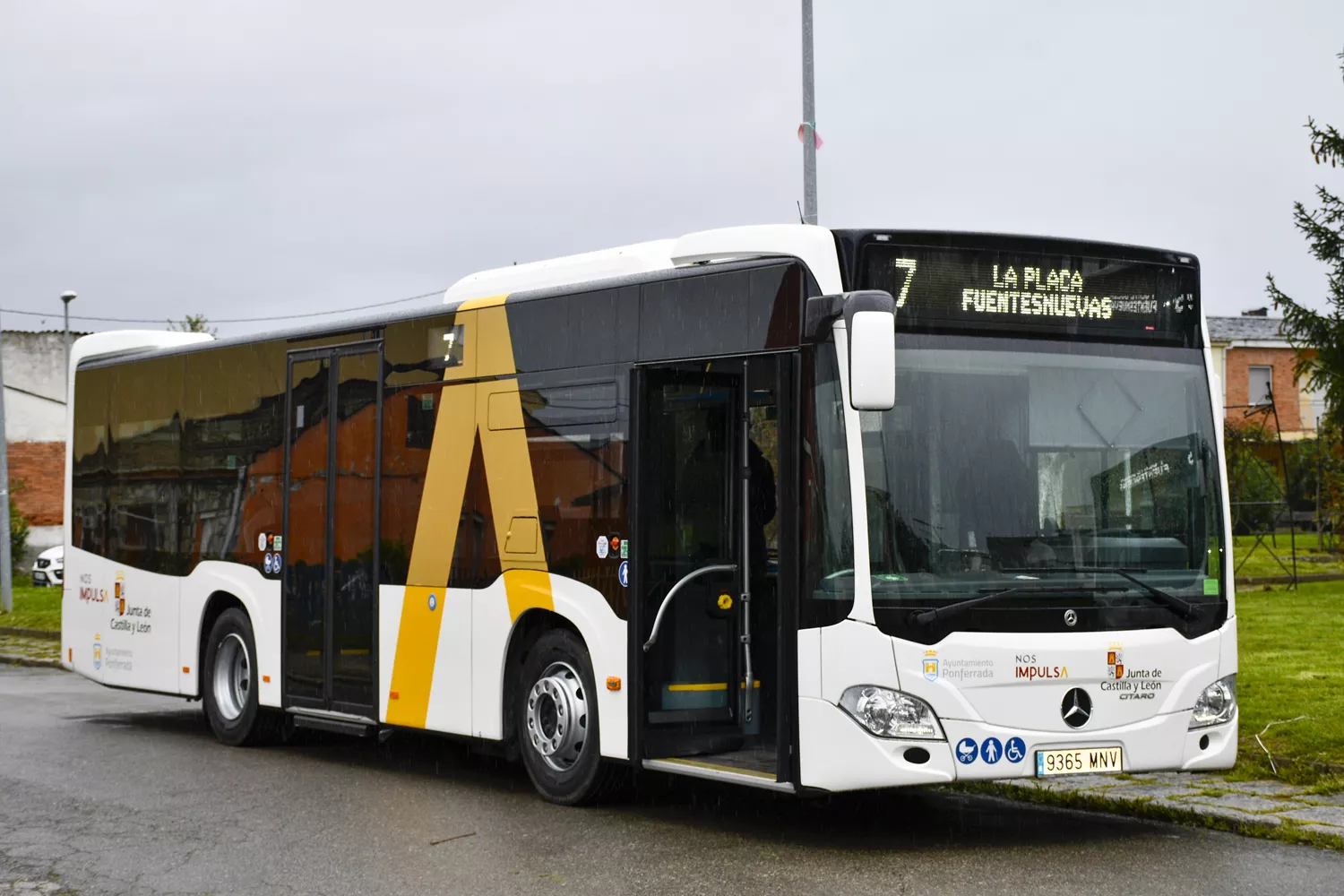 Nuevos autobuses urbanos de Ponferrada