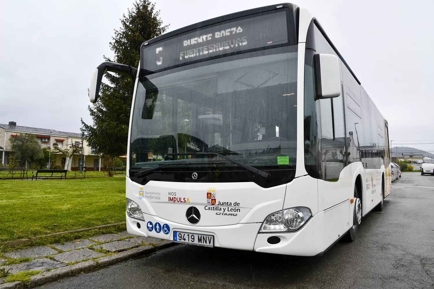 Nuevos autobuses urbanos de Ponferrada