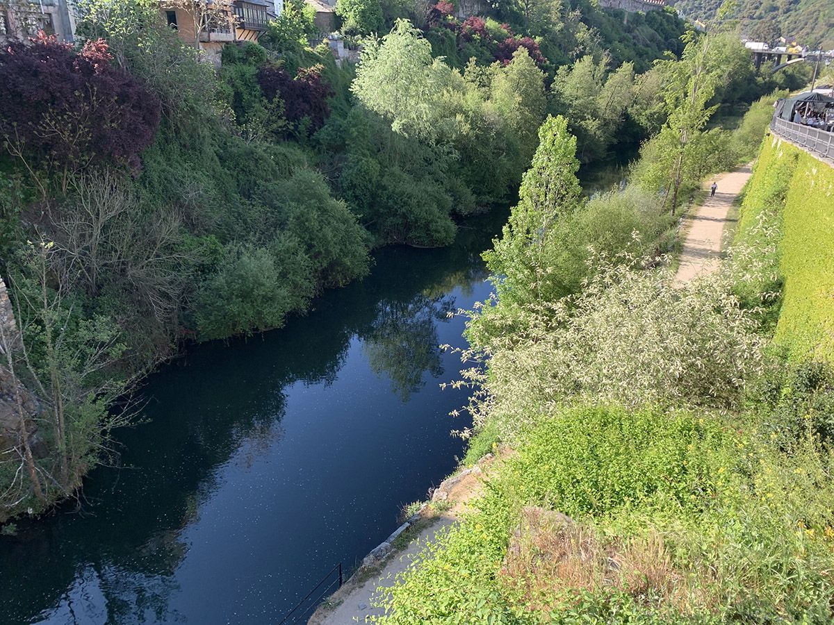 paseo rio sil ponferrada