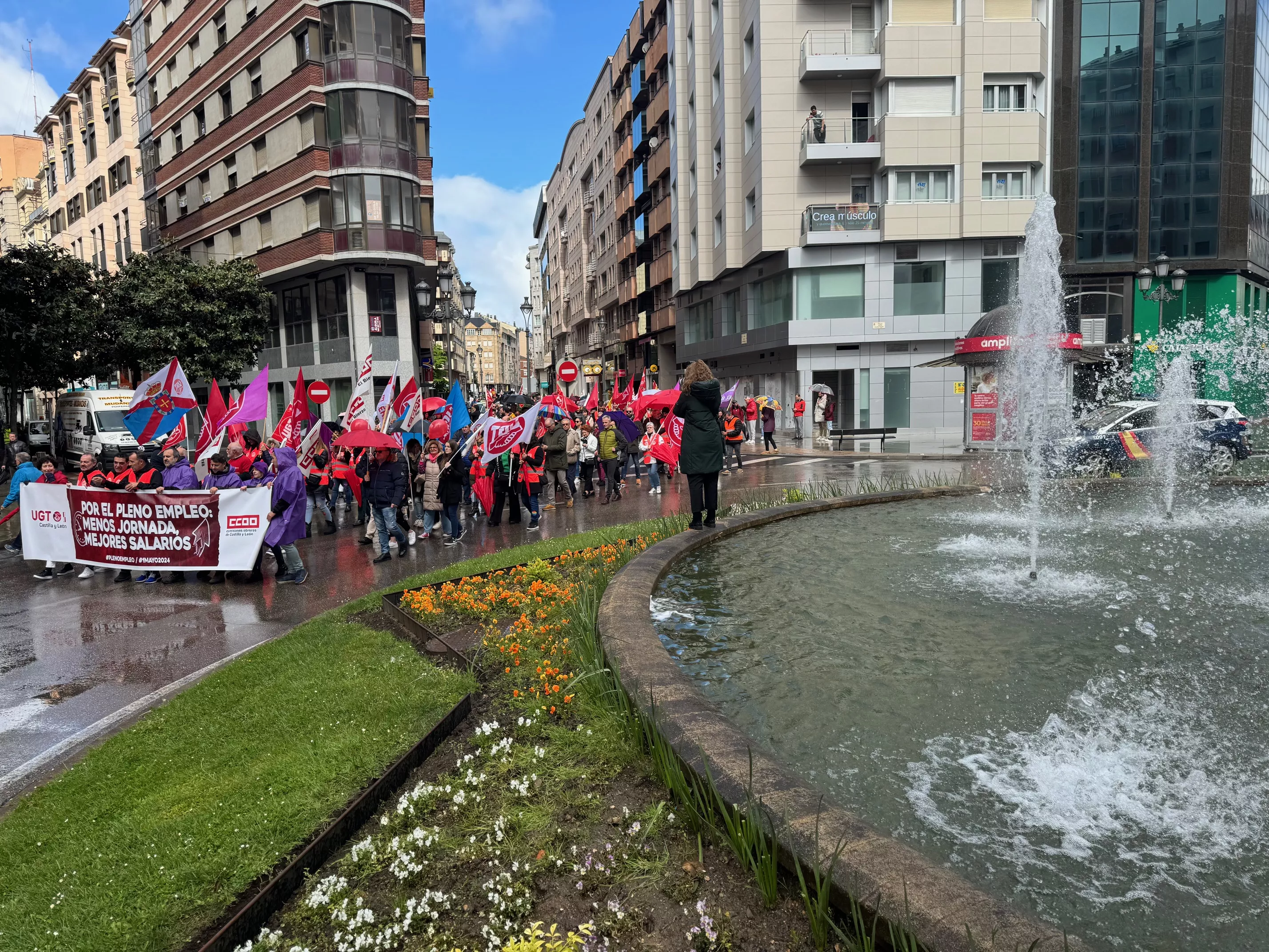 Manifestación 1 de Mayo en Ponferrada