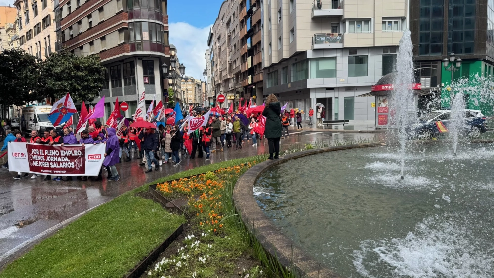 Manifestación 1 de Mayo en Ponferrada