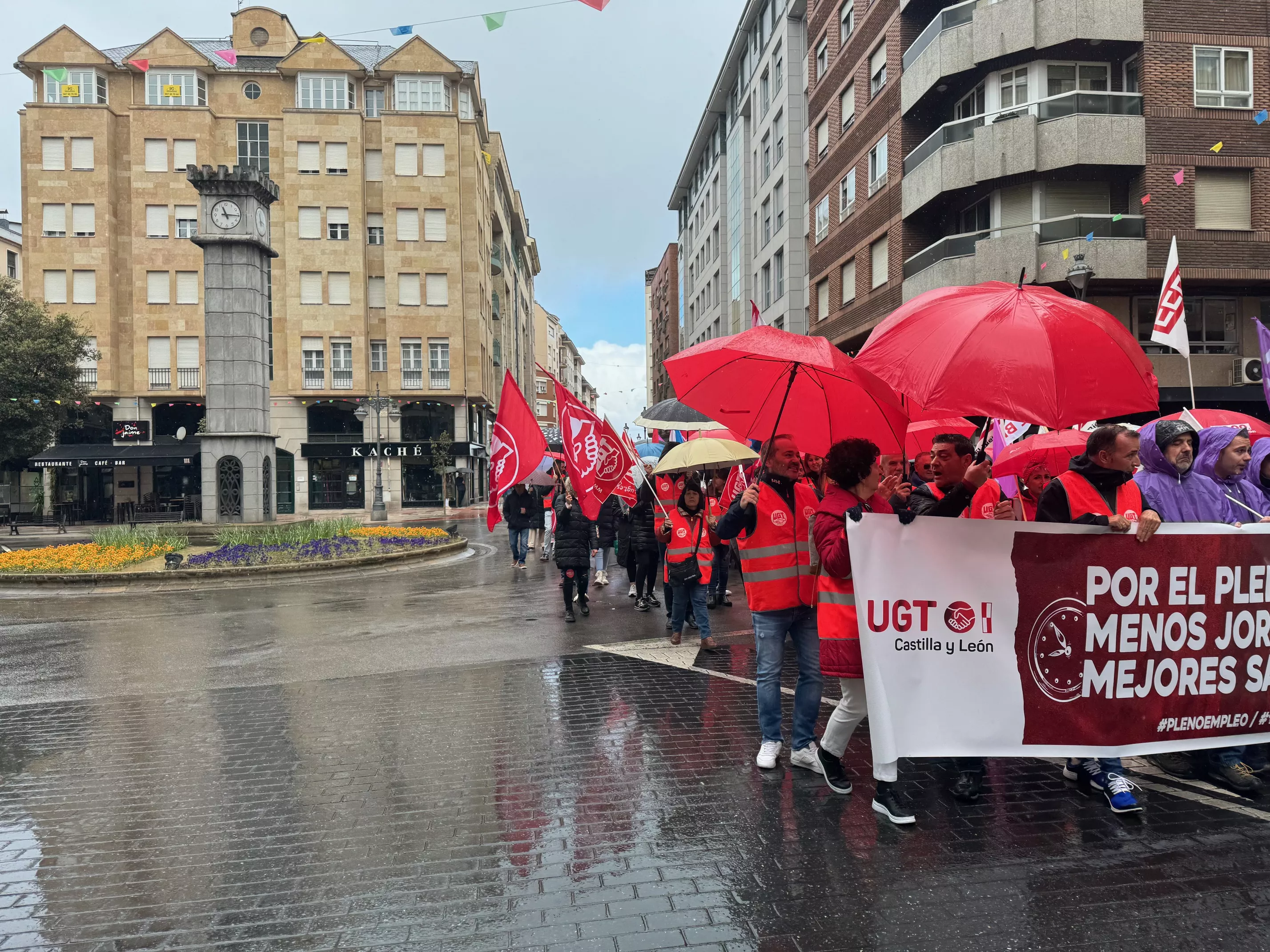 Manifestación 1 de Mayo en Ponferrada