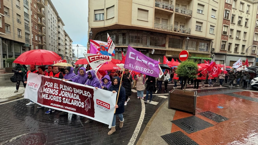 Manifestación 1 de Mayo en Ponferrada