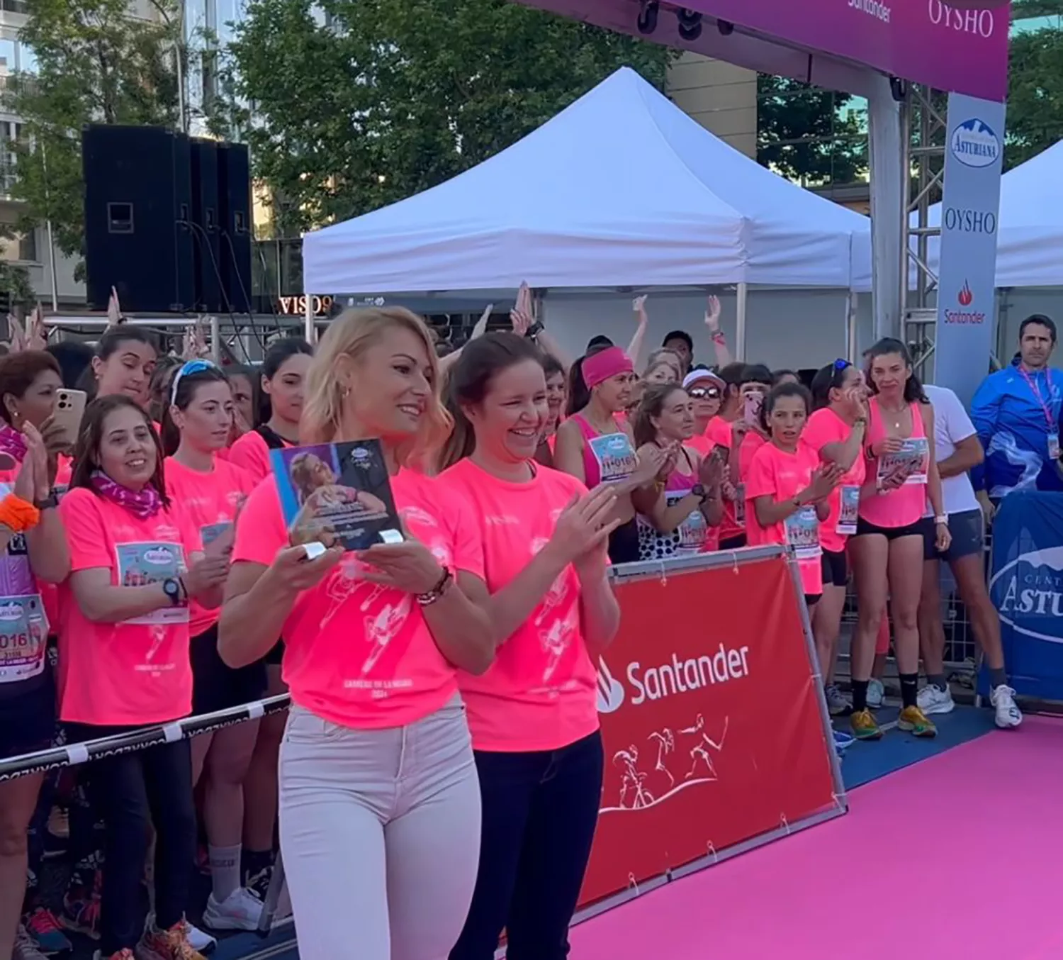 Lydia Valentín en la Carrera de la Mujer de Madrid