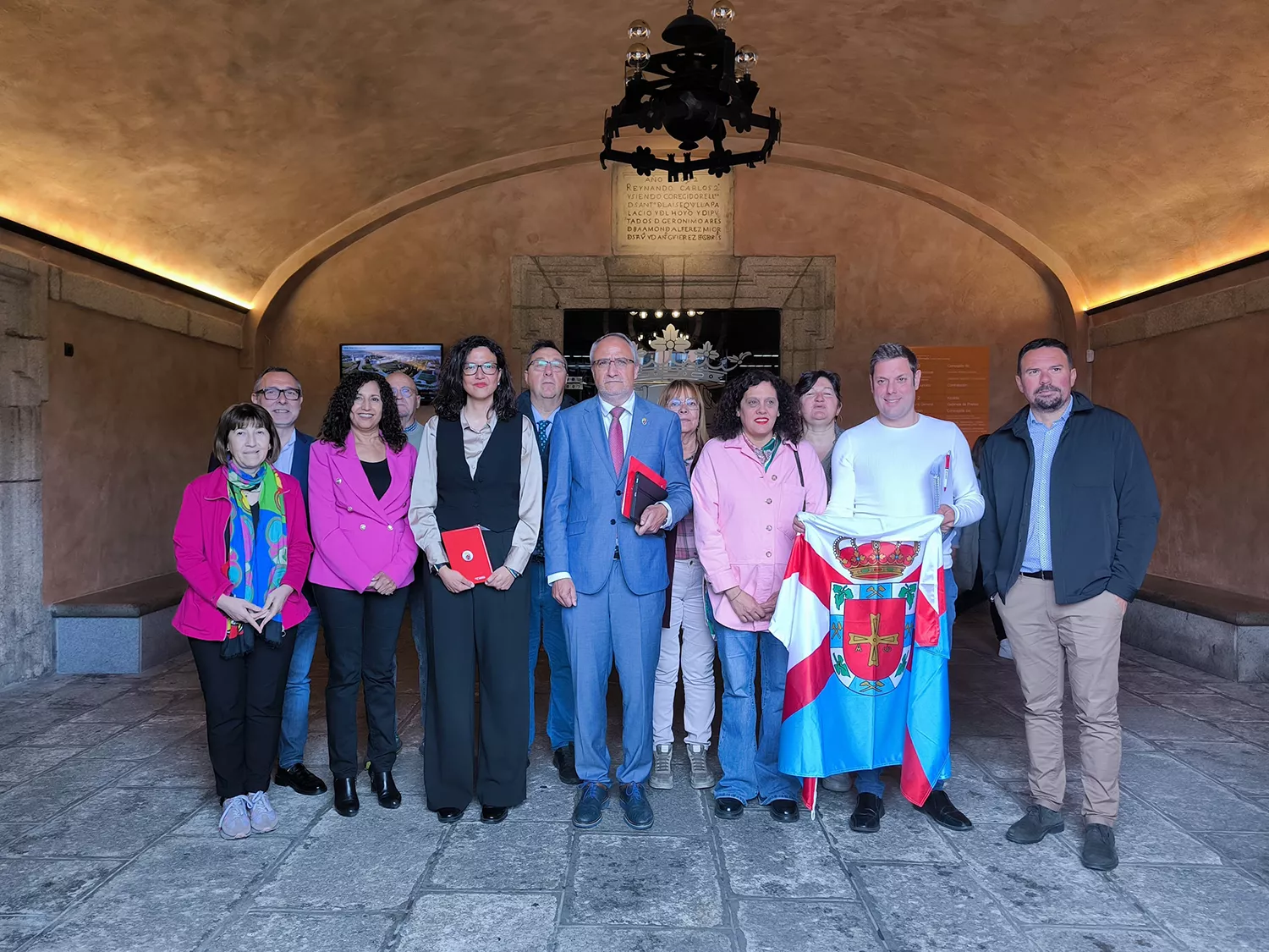 El Consejo Comarcal durante su reunión en el Ayuntamiento de Ponferrada