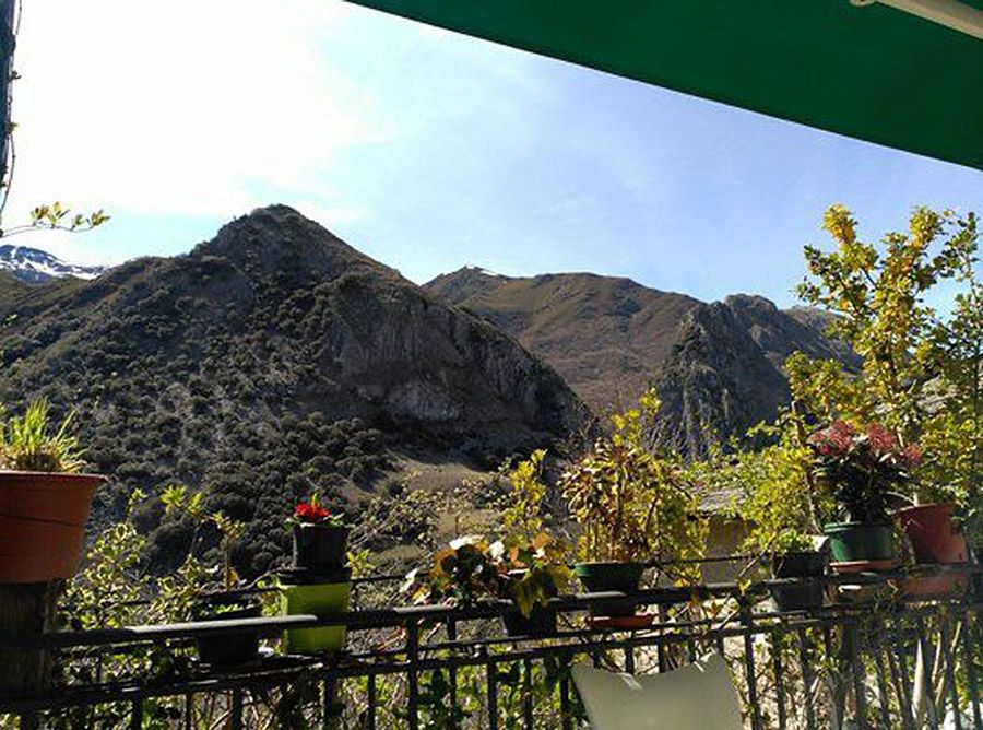 Terraza La cantina de Peñalba de Santiago