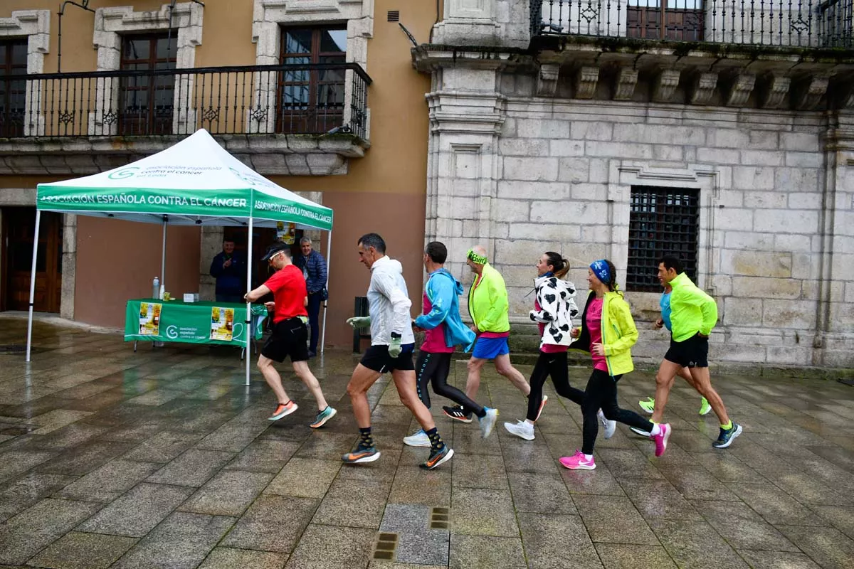 Carrera 'A Santiago contra el cáncer' en Ponferrada