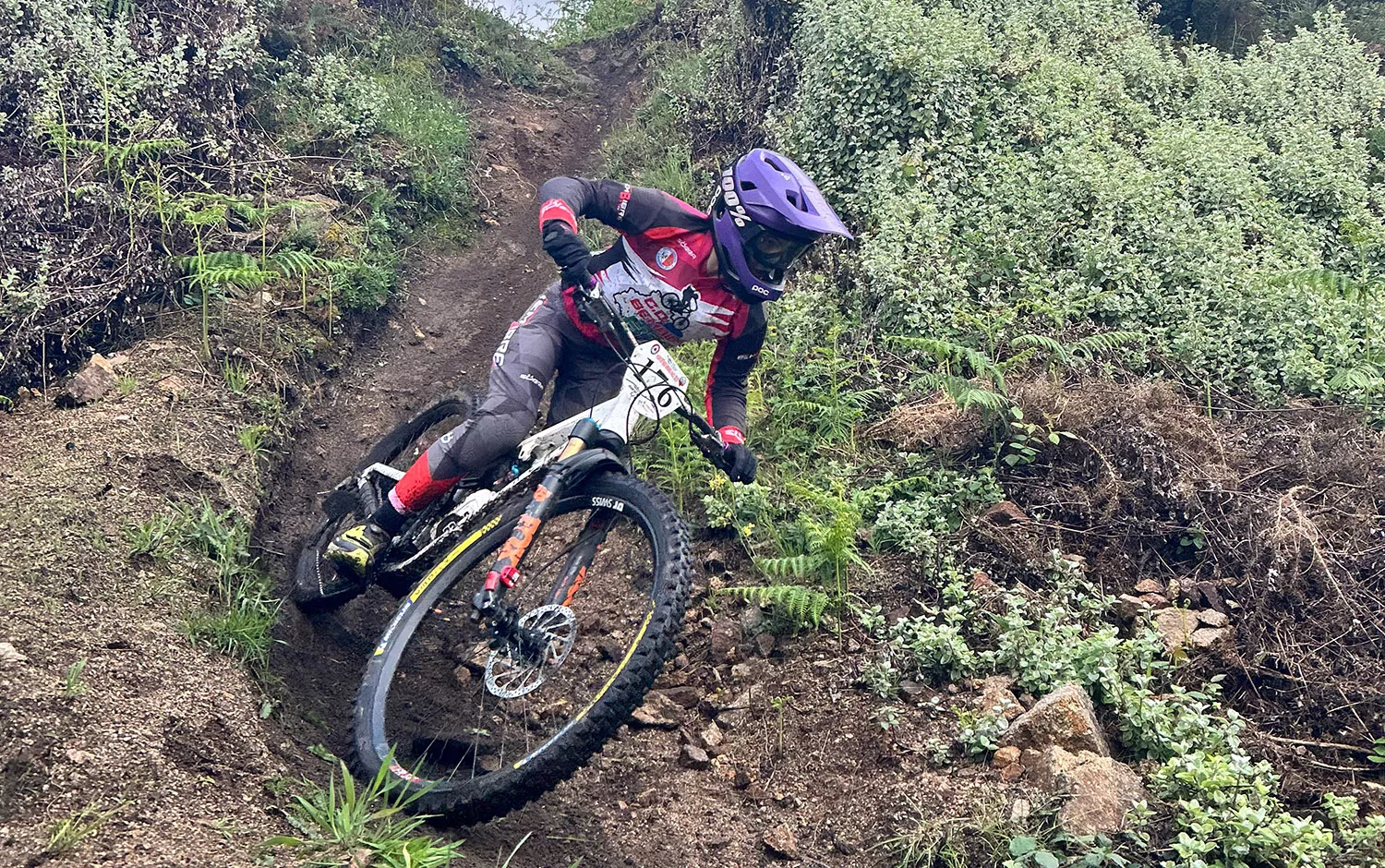 El piloto berciano Enol Torre, subcampeón de España de Enduro BTT