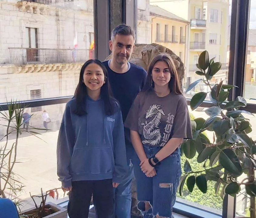 Dos alumnas del IES Gil y Carrasco de Ponferrada campeonas de Castilla y León en Estadística.