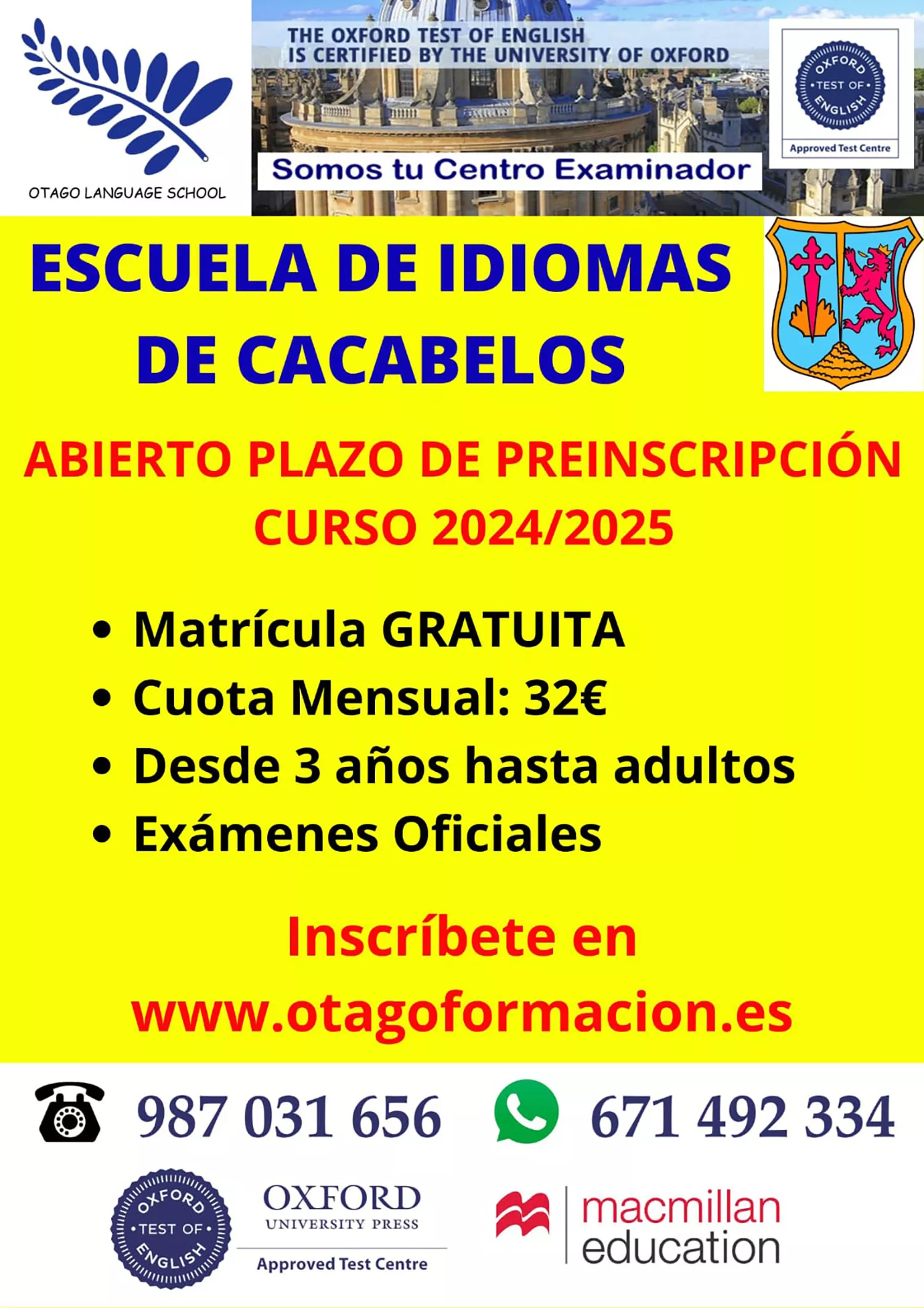 Escuela de Idiomas de Cacabelos