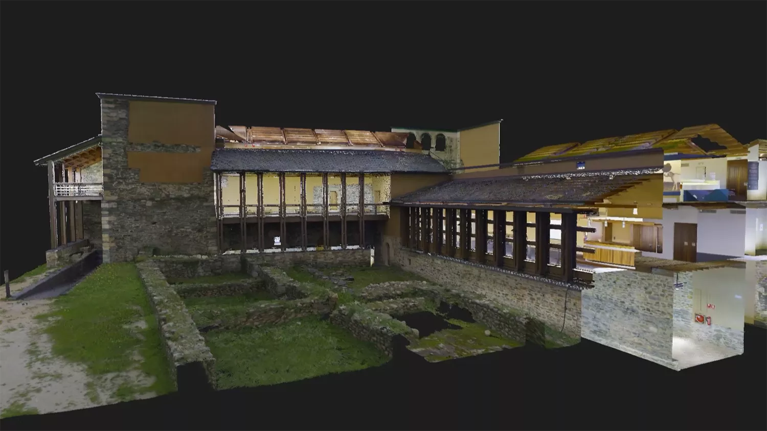 Reconstrucción en 3D del Castillo de Ponferrada 