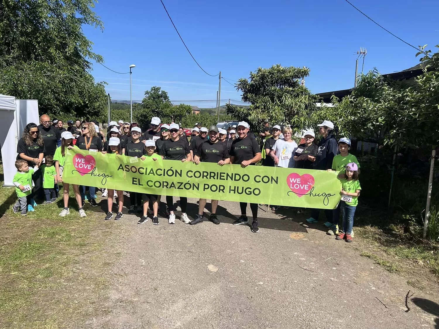 I Marcha Solidaria en favor de la asociación de enfermedades raras 'Corriendo con el corazón de Hugo'