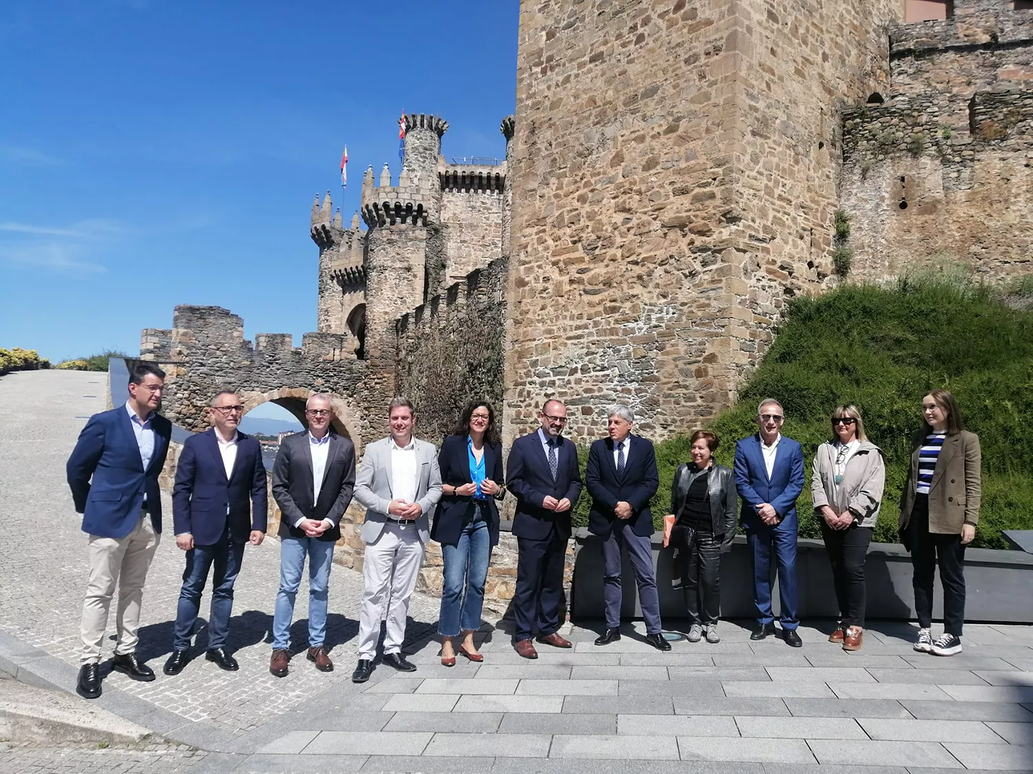 Reunión de Patrimonio en el Castillo de los Templarios de Ponferrada