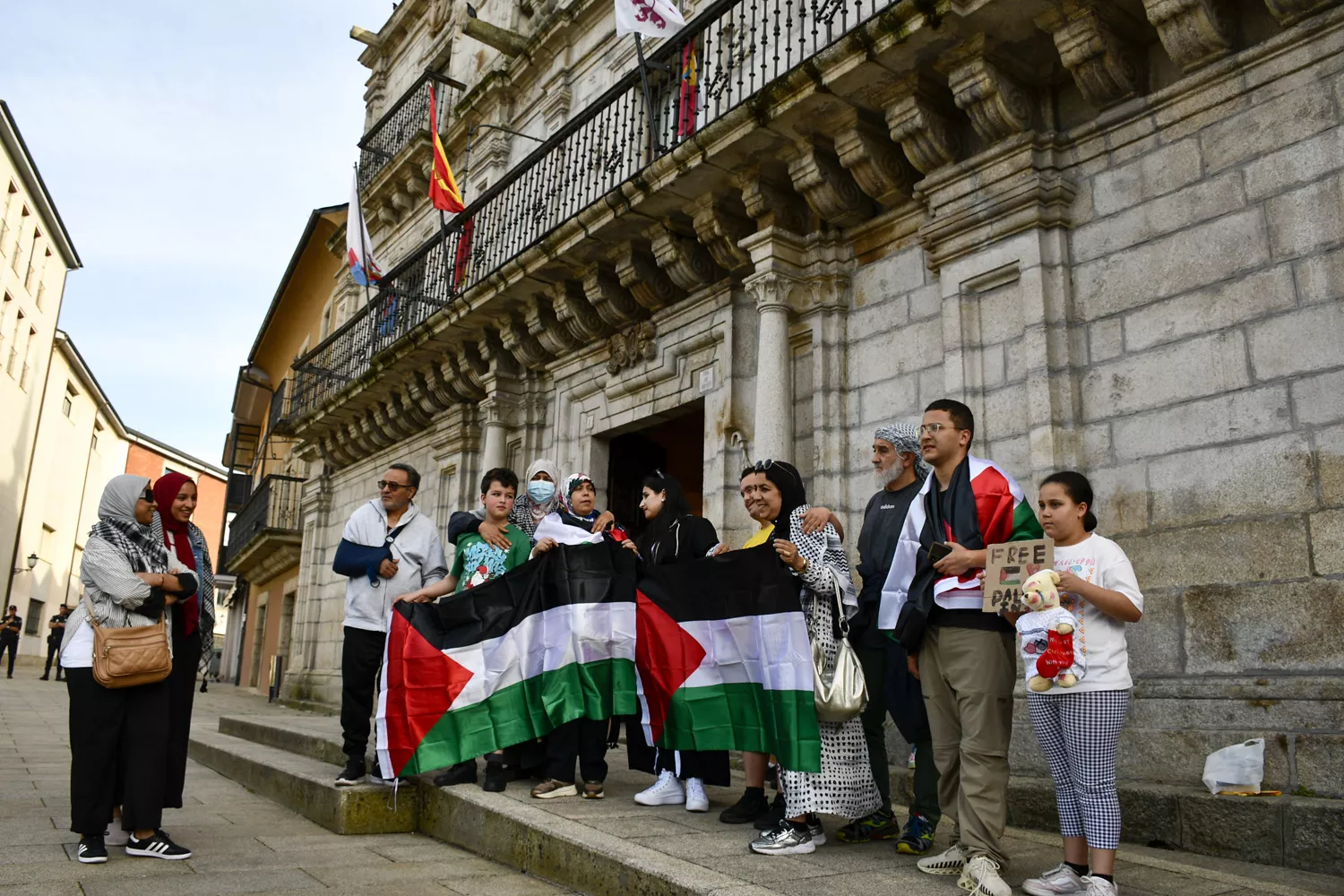 Apoyo a Palestina en Ponferrada (5)