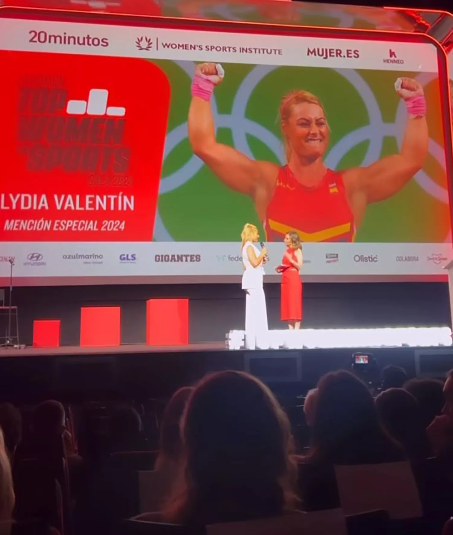 Lydia Valentín reconocida como una de las 100 mujeres más influyentes del deporte por Women’s Sport Institute