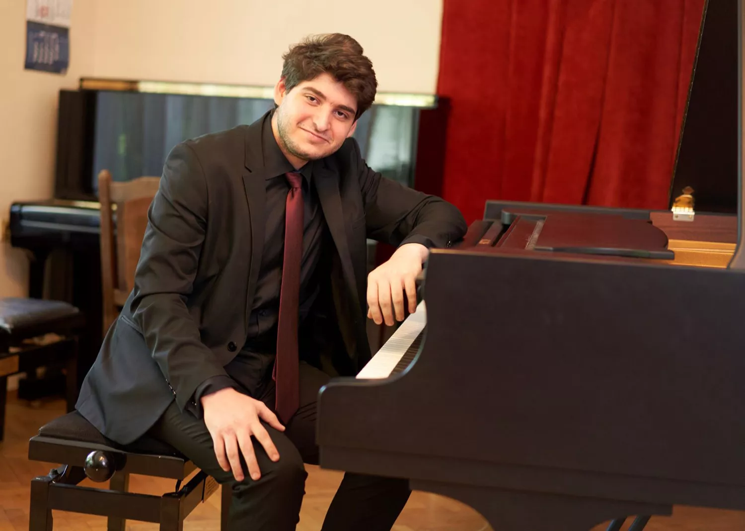 El pianista búlgaro Roberto Rúmenov cierra la temporada de Juventudes Musicales del conservatorio Cristóbal Halffter de Ponferrada