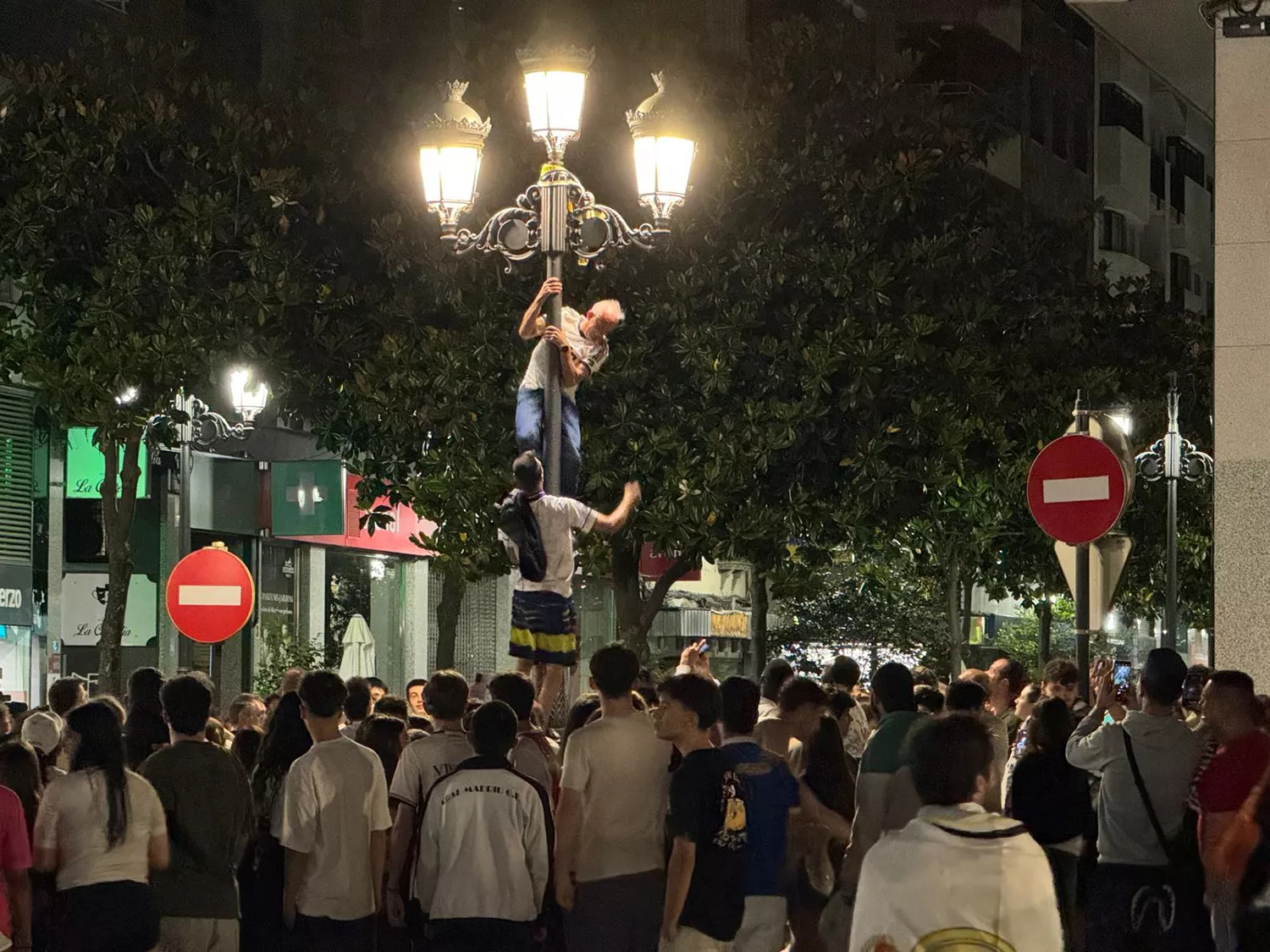 Ponferrada celebra el triunfo del Real Madrid