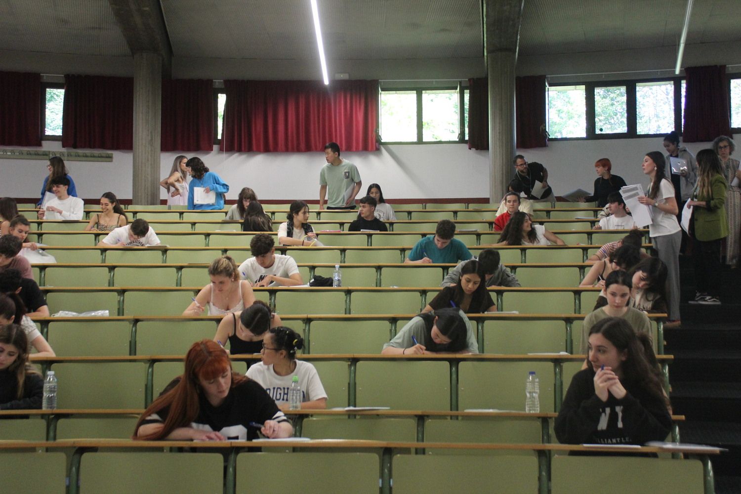 Examenes de la EBAU en León 