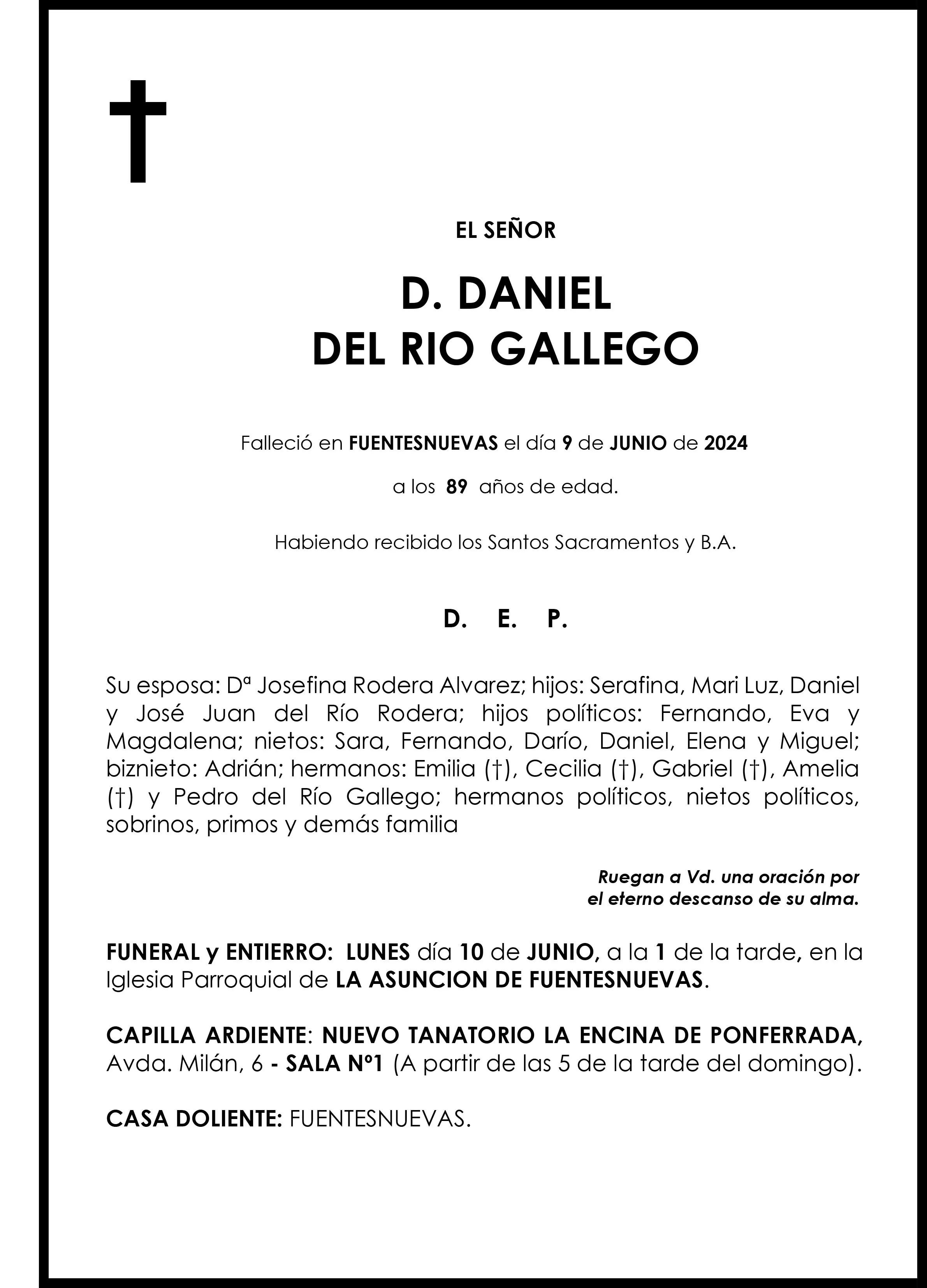 879 DANIEL DEL RIO GALLEGO