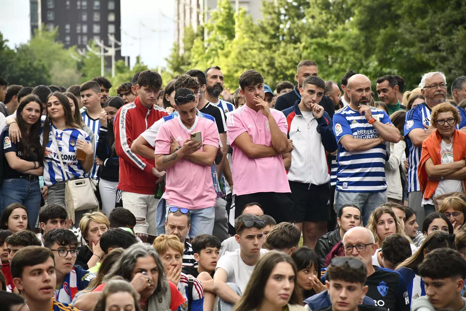 Aficionados de la Ponferradina durante el partido contra el Córdoba (26)