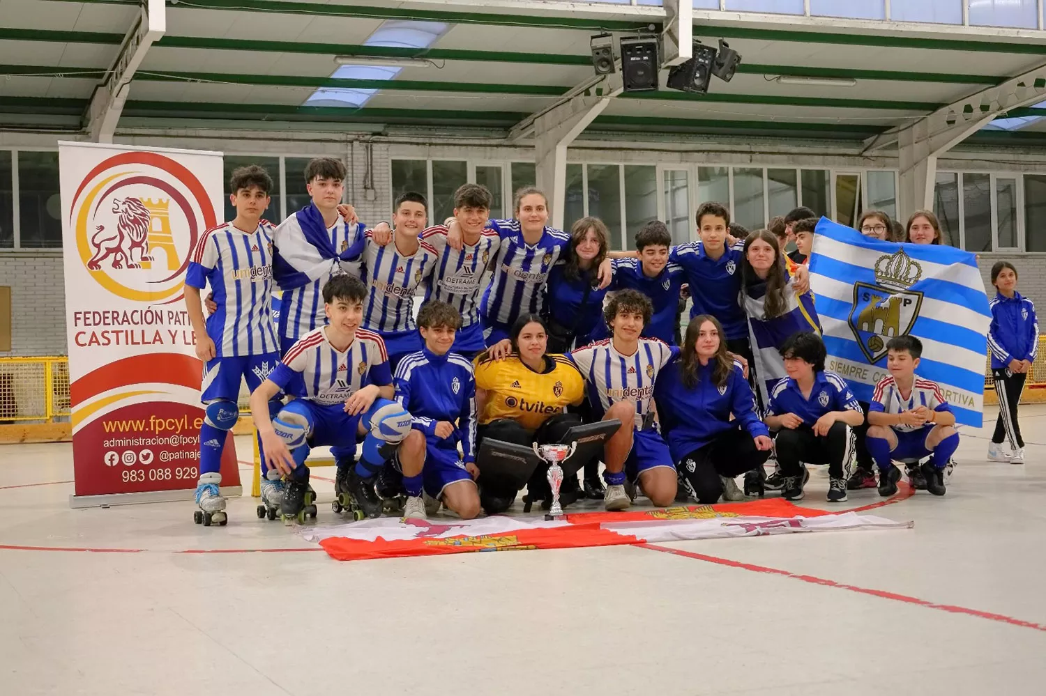 La Ponferradina Hockey cierra la temporada coronándose campeón de Copa de CyL en categoría Juvenil