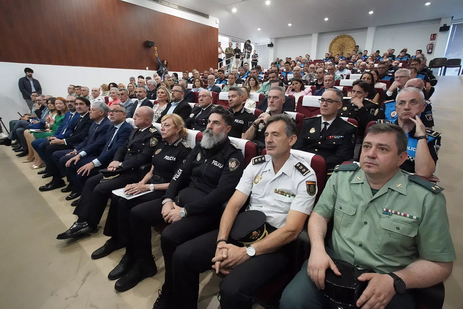 IV Congreso Autonómico de Coordinación de Policías Locales en Castilla y León que se celebró en Ponferrada.