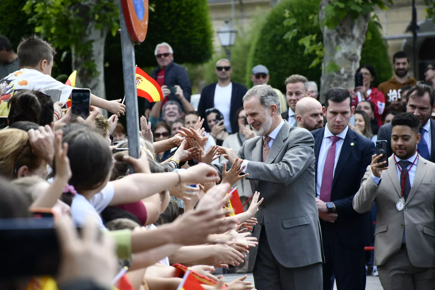 Visita del rey a Villafranca del Bierzo (2)