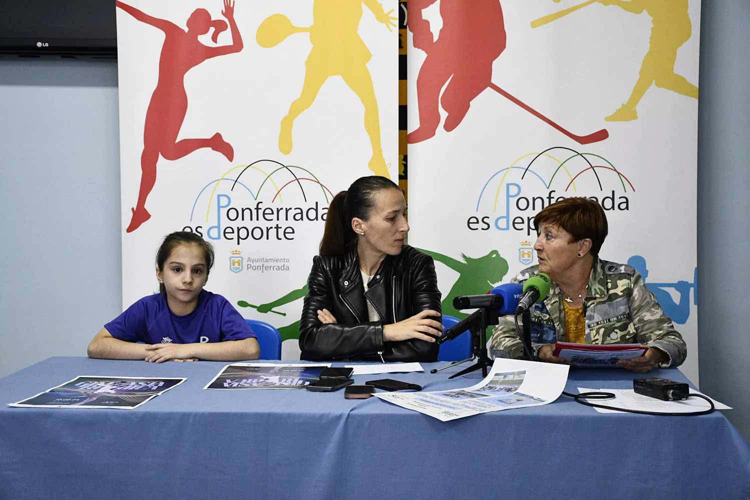 Presentación Torneo Ciudad de Ponferrada de gimnasia rítmica.