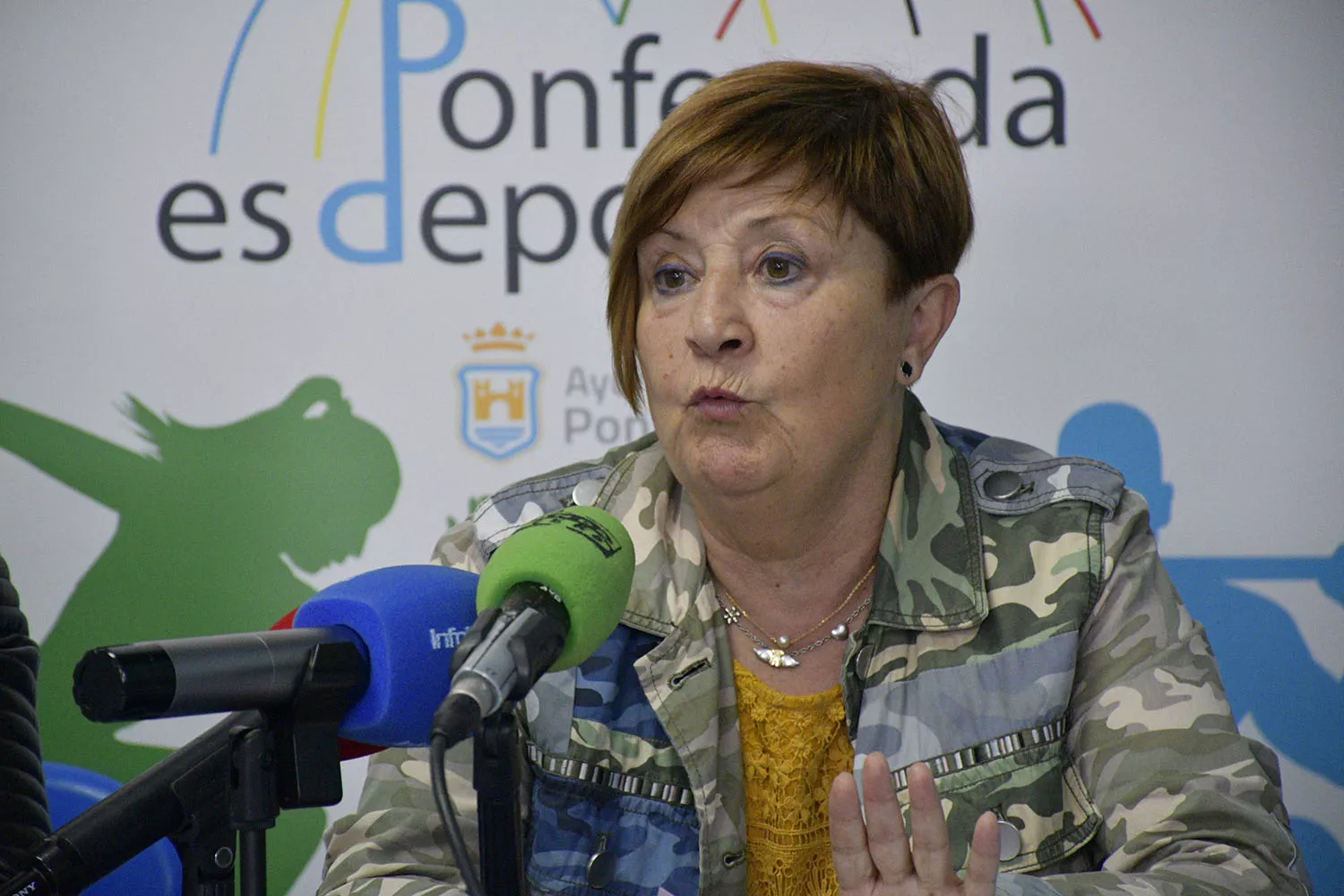 Presentación Torneo Ciudad de Ponferrada de gimnasia rítmica. Pepa