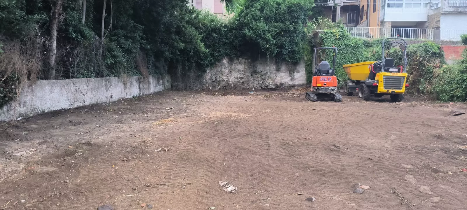 Estado actual obras Casa Gil Jardin Romántico del Bierzo