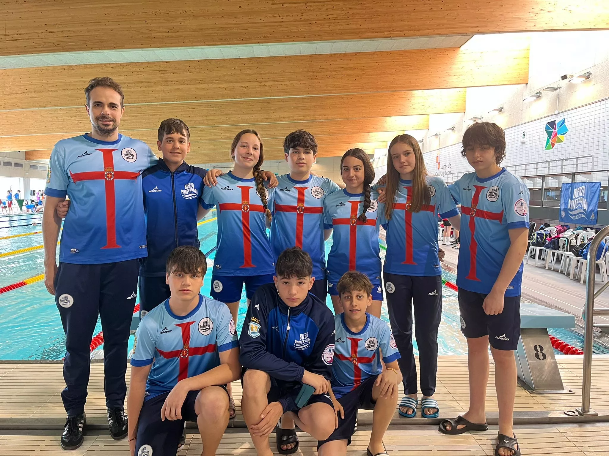 Club Natación Bierzo Ponferrada acudió al Campeonato de Castilla y León infantil(1)