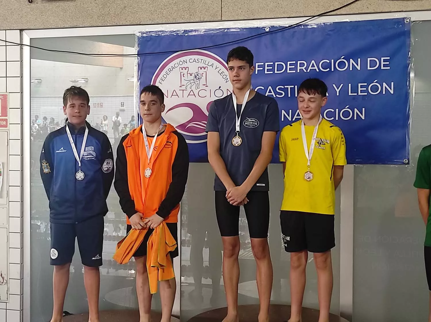 Club Natación Bierzo Ponferrada acudió al Campeonato de Castilla y León infantil 3