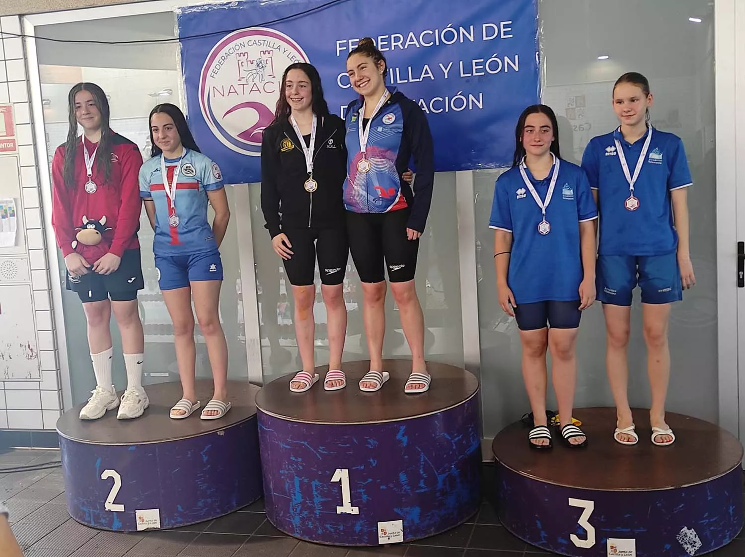 Club Natación Bierzo Ponferrada acudió al Campeonato de Castilla y León infantil 2