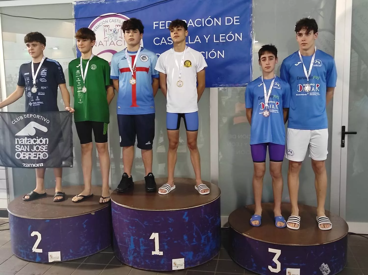 Club Natación Bierzo Ponferrada acudió al Campeonato de Castilla y León infantil 1