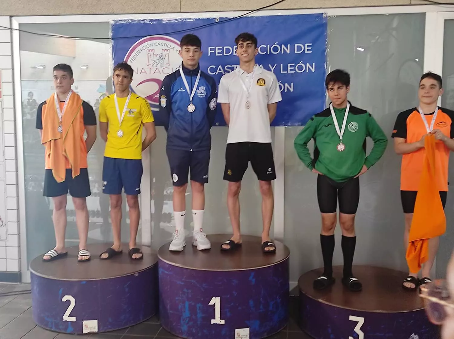 Club Natación Bierzo Ponferrada acudió al Campeonato de Castilla y León infantil .