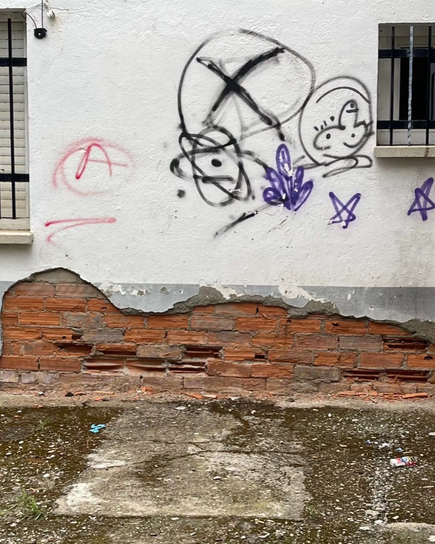 Actos vandálicos en Villafranca 